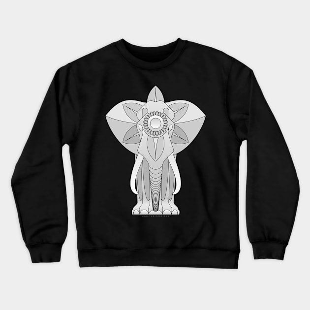 Chess elephant Crewneck Sweatshirt by tuditees